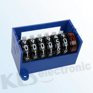 I-Stepper Motor Counter KLS11-KQ16A (6+1 blue)